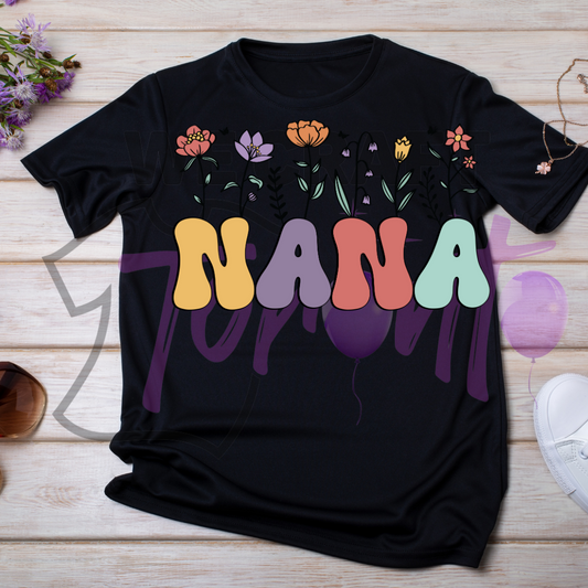 Nana DFT TRANSFER (IRON ON TRANSFER SHEET ONLY)