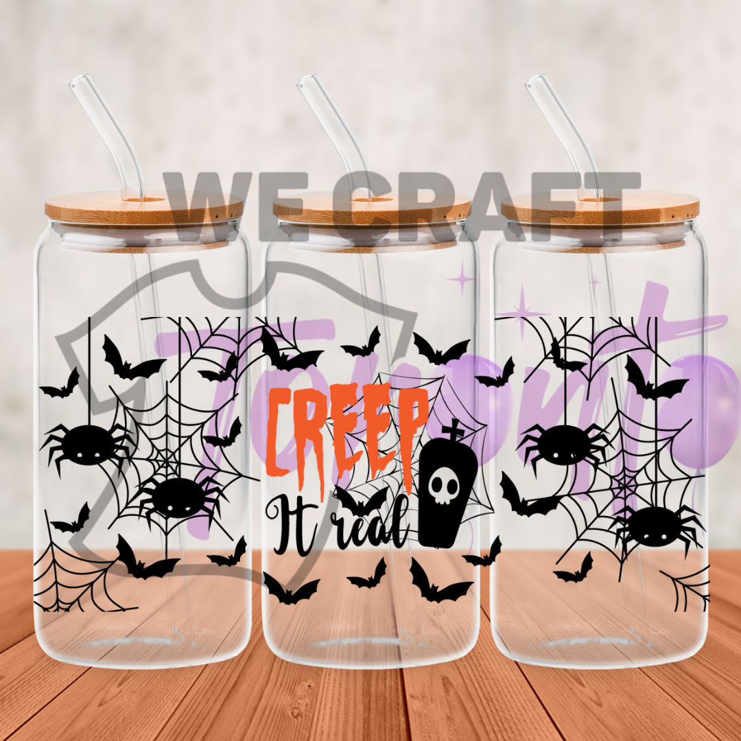 CREAP it real Wine uv dtf decals