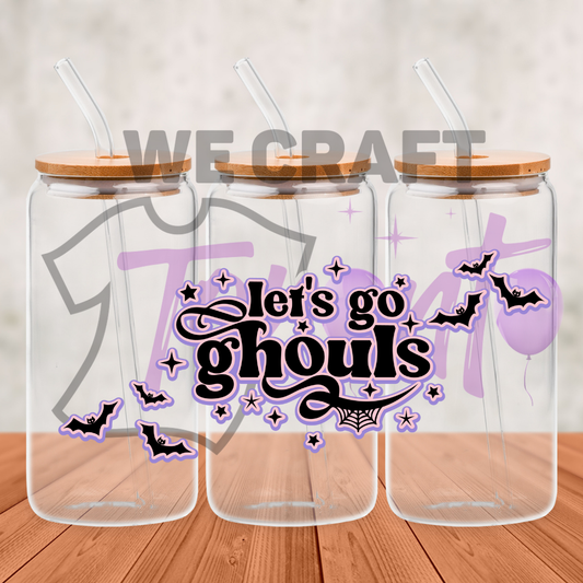 Let go Ghoul uv dtf decals