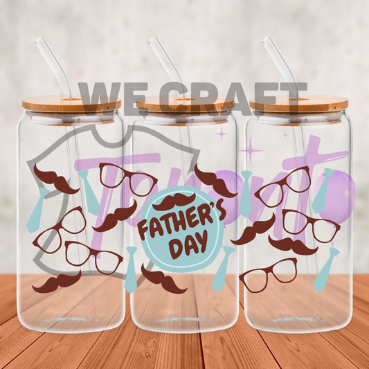 Father's Day - 16 oz uv dtf transfer