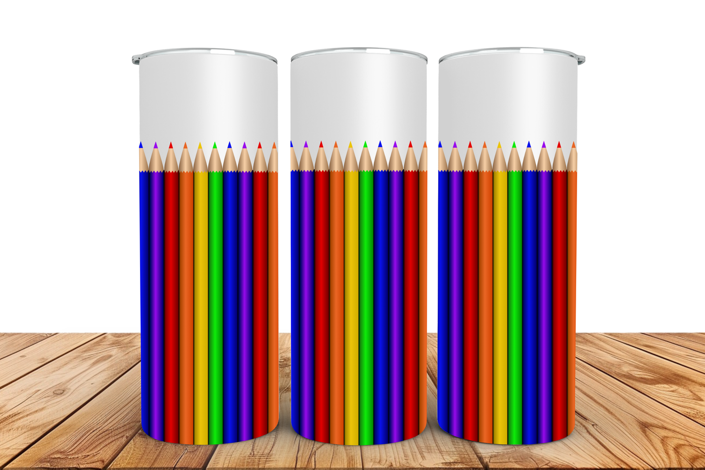 pencil pre-designed tumbler