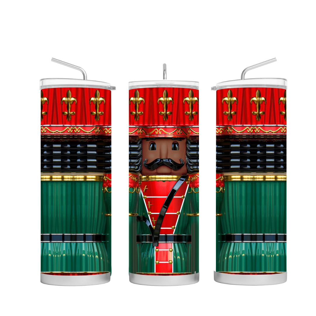 Nutcracker pre-designed tumbler