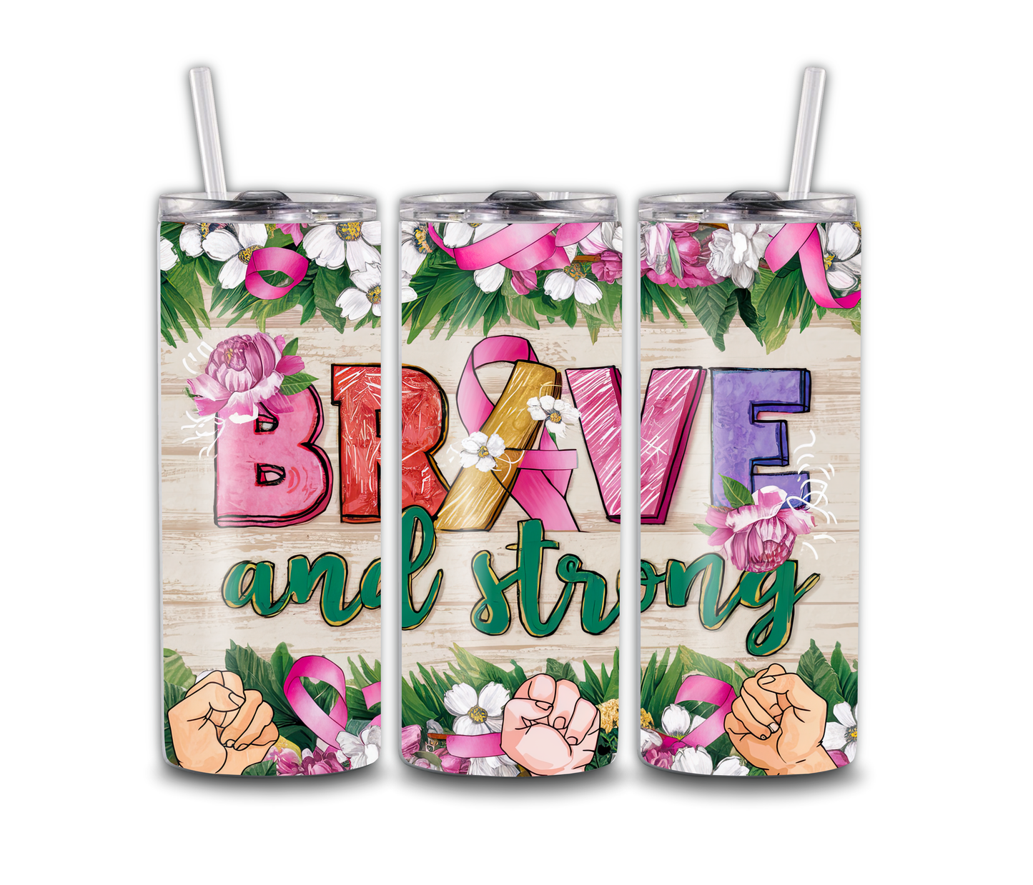 Brave and Storming tumbler