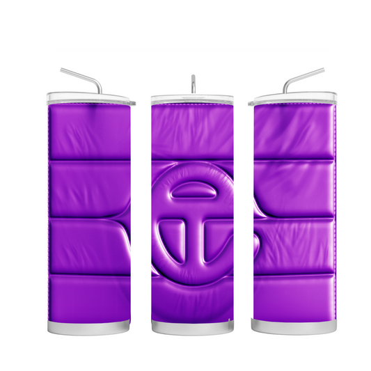 Tef purple pre-designed tumbler