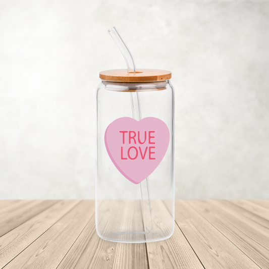 True love uv dtf decal