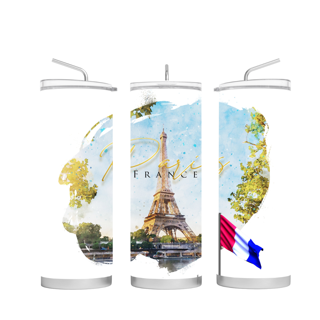 Paris pre-designed tumbler