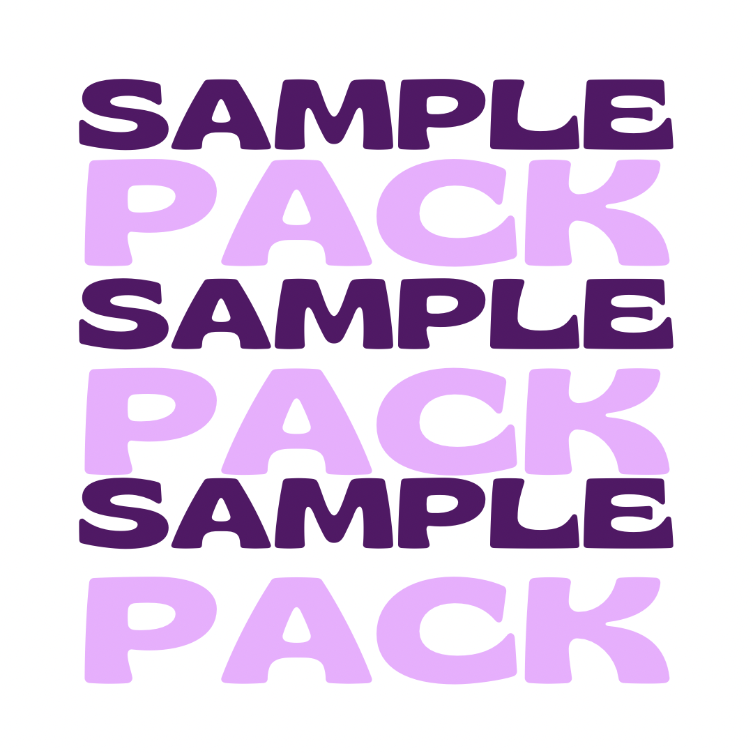 Transfer sample packs