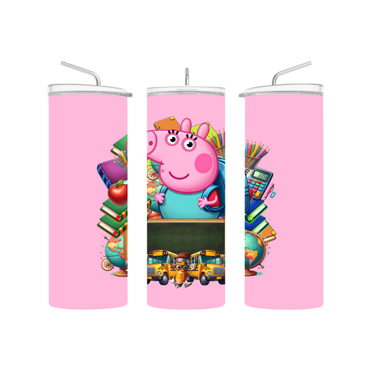 Peppa pig pre-designed tumbler