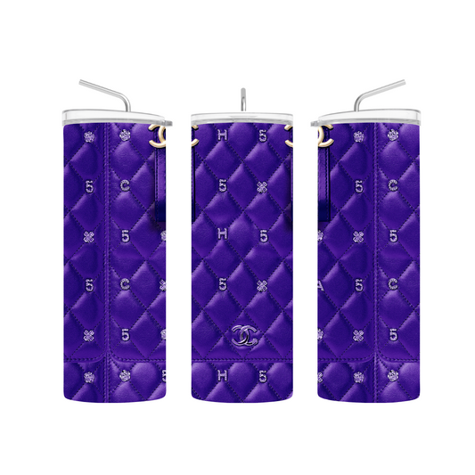 purple cc pre-designed tumbler