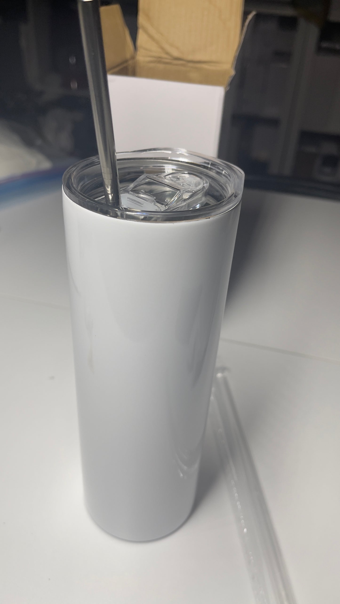 Blank 20oz flat tumbler