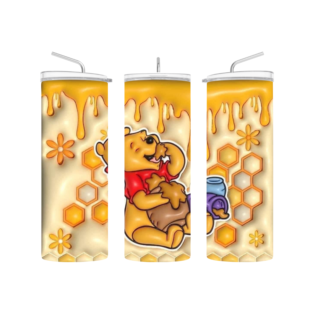 Winnie Pooh pre-designed tumbler