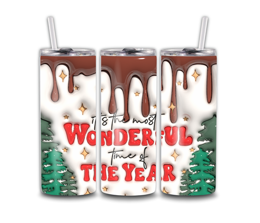 Wonderful time of the year tumbler