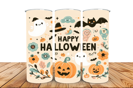 Happy Halloween pre-designed tumbler