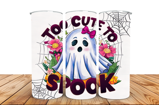 Too cute to spook pre-designed tumbler