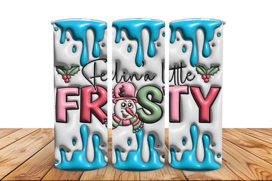 Frosty pre-designed tumbler