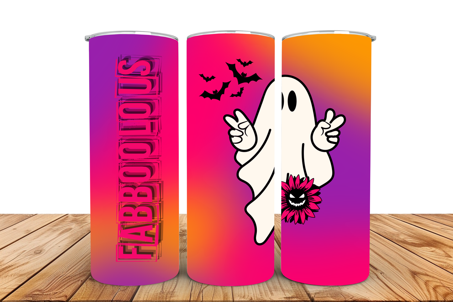 Fabulous ghost pre-designed tumbler