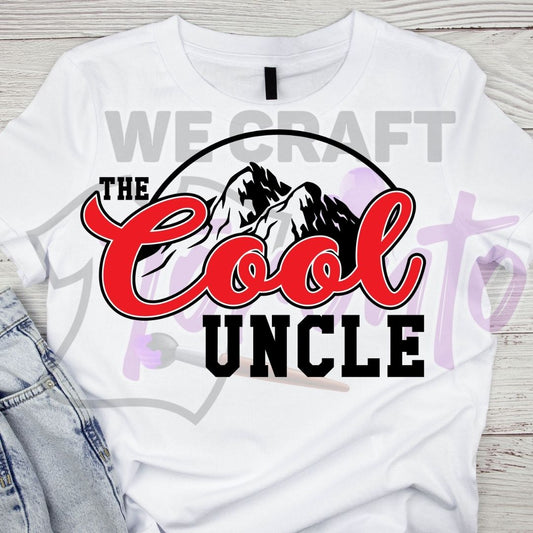 COOL UNCLE (IRON ON TRANSFER SHEET ONLY)