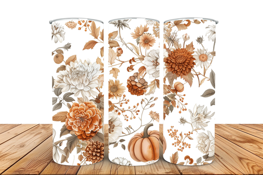 light brown pre-designed tumbler