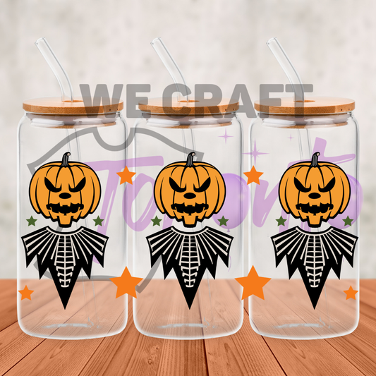 pumpkin craft  uv dtf decal