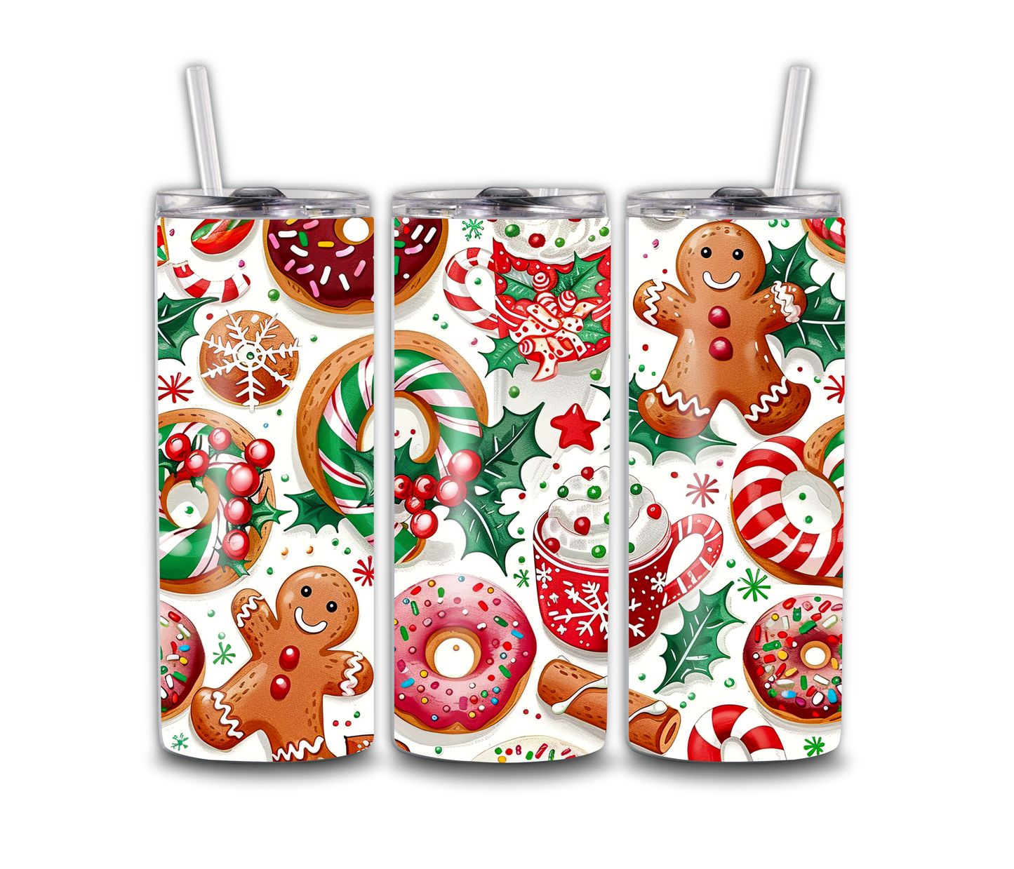 Xmas Donut tumbler