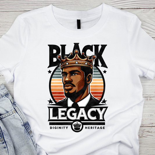 Black Legacy DTF transfer (IRON ON TRANSFER SHEET ONLY)