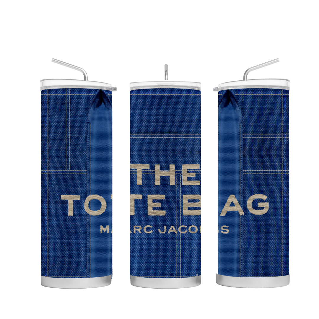 Tote bag, pre-designed tumbler