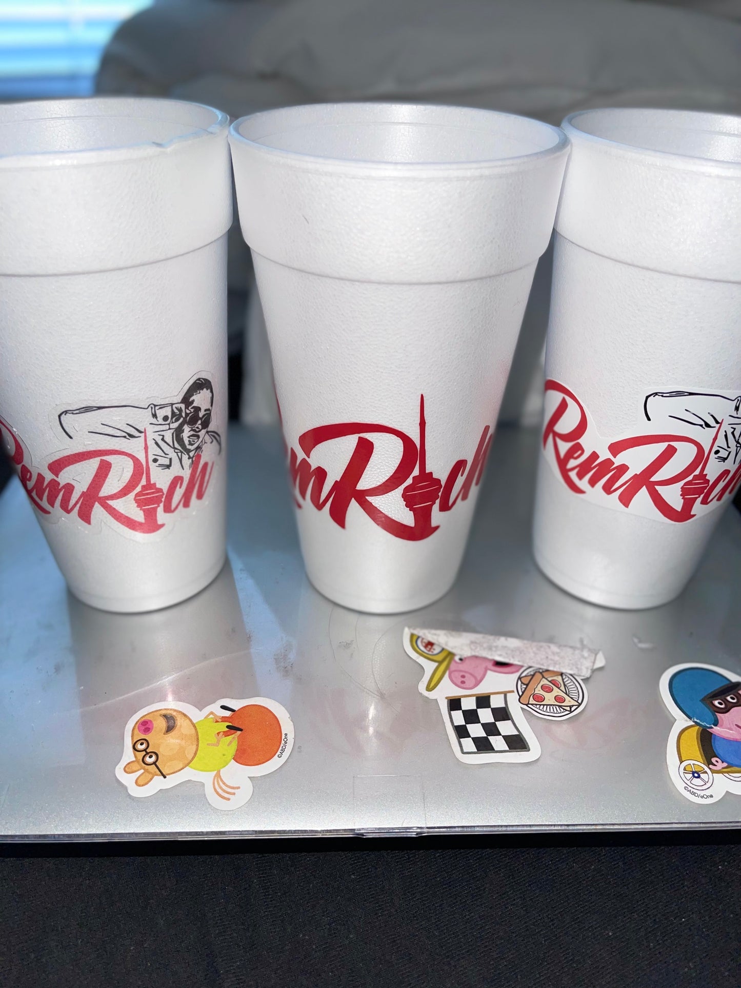 Personalize styrofoam cups ￼