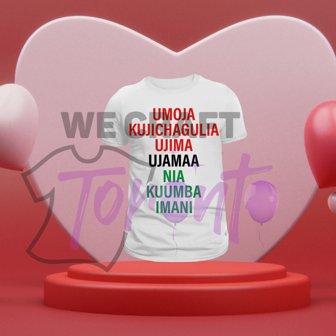 Umoja DTF transfer (IRON ON TRANSFER SHEET ONLY)