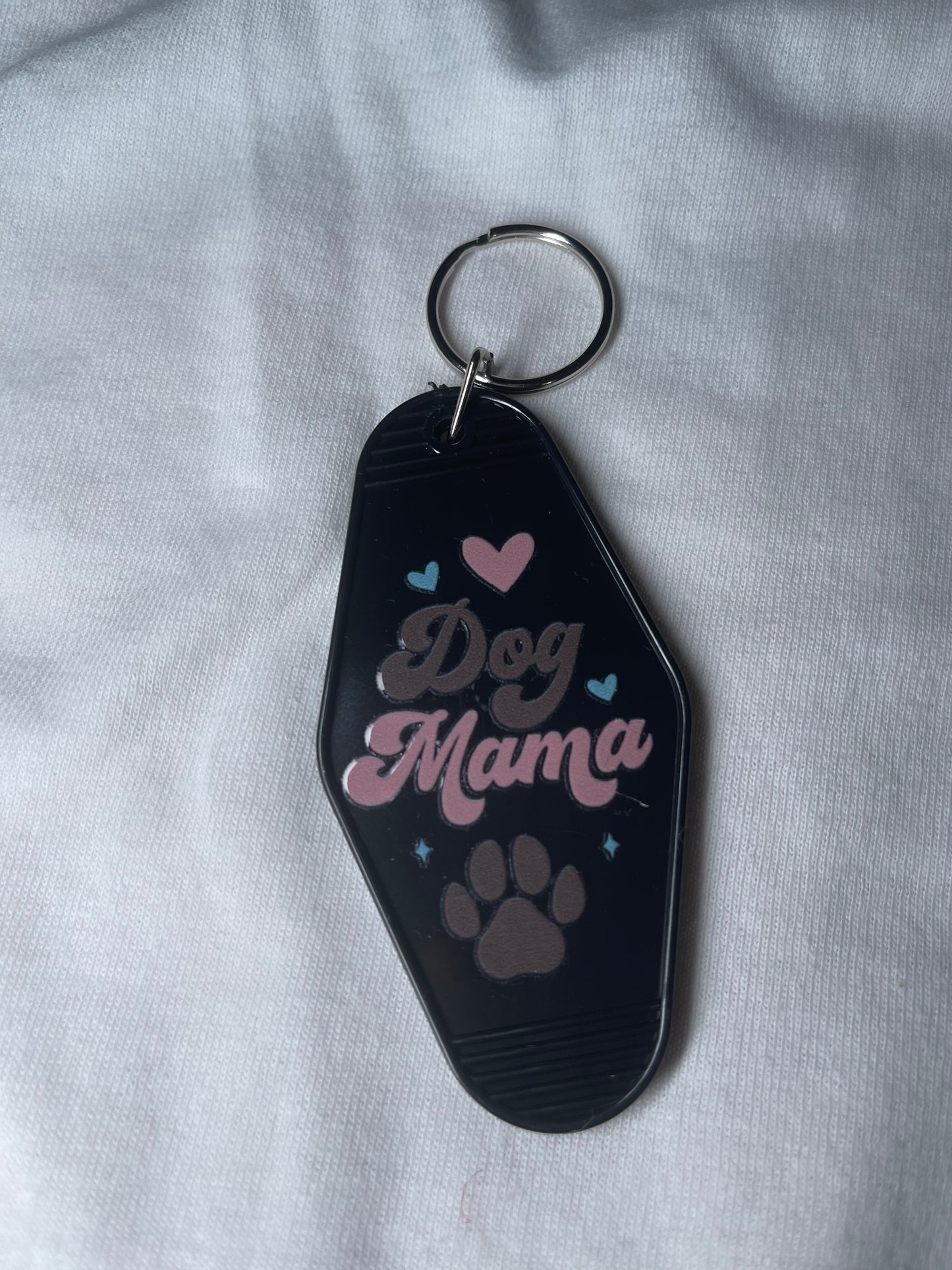 Dog mama paw UV DTF motel decal