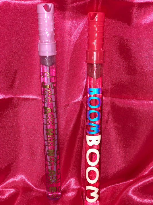 Bubble wands