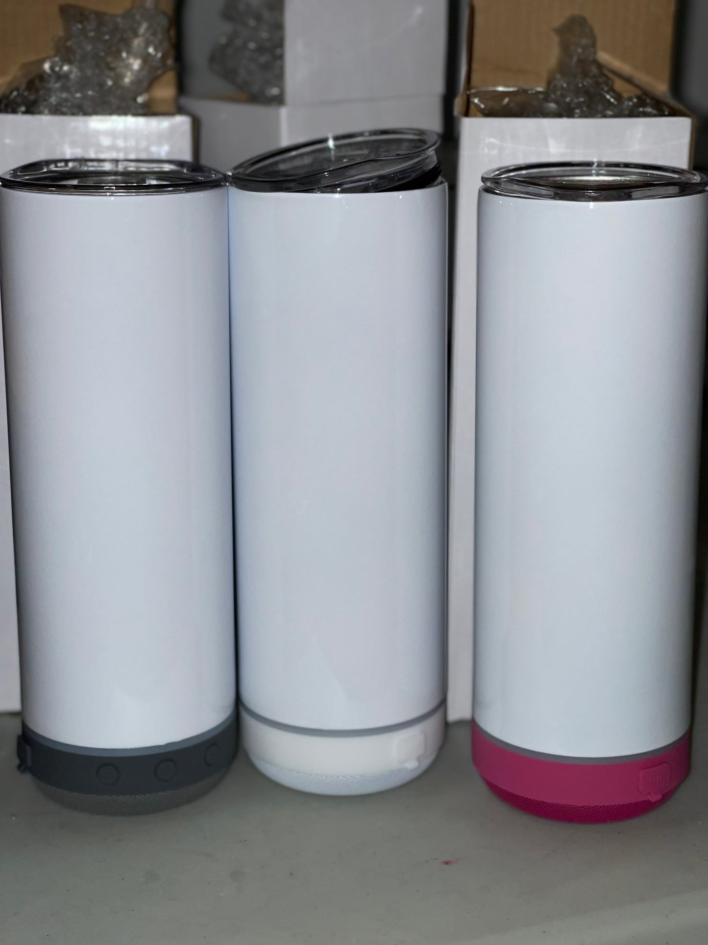 Bluetooth speaker tumbler