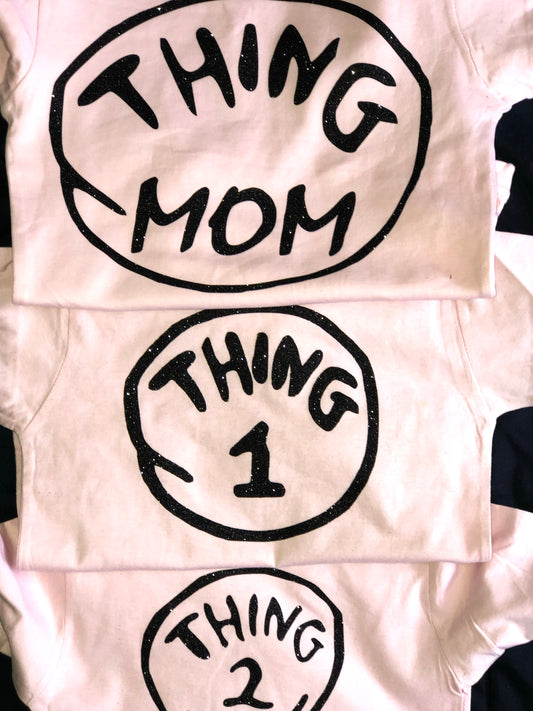 Family set of 4 T-shirts